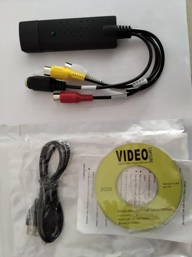 Utv007. Преобразователь vhs в цифровой usb 2. Захват vhs. Диск по для адаптера видеозахвата. 0 видеозахвата easycap оцифровка видеокассет.