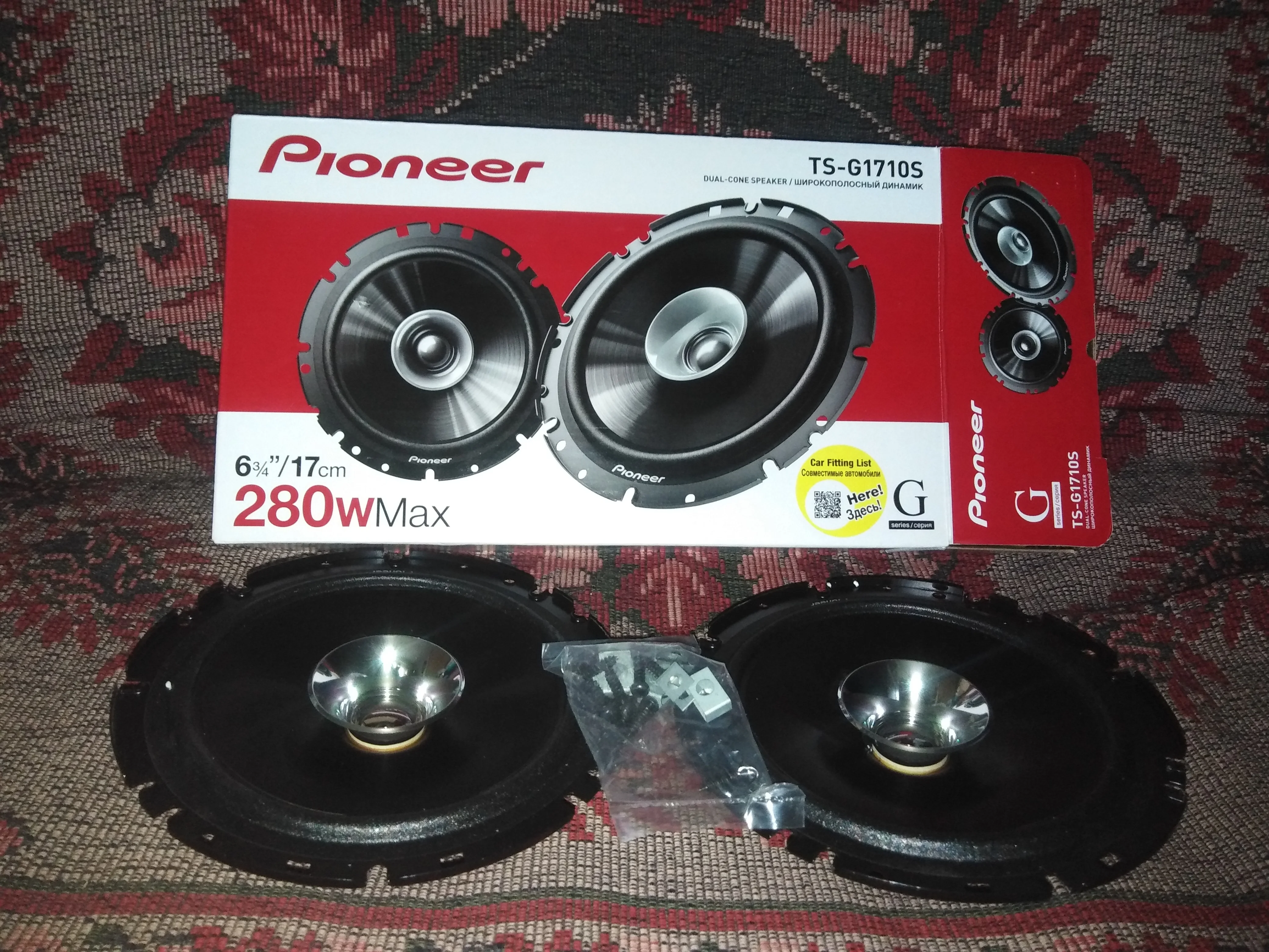 Pioneer TS G 1710f авто акустика