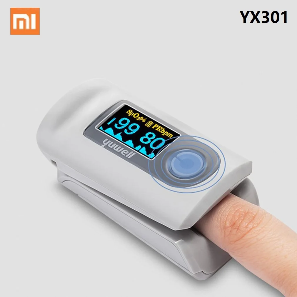 Прибор на палец для измерения. Пульсоксиметр yx301. Пульсоксиметр Xiaomi yuwell. Оксиметр yx303. Yuwell Пульсоксиметр 303.