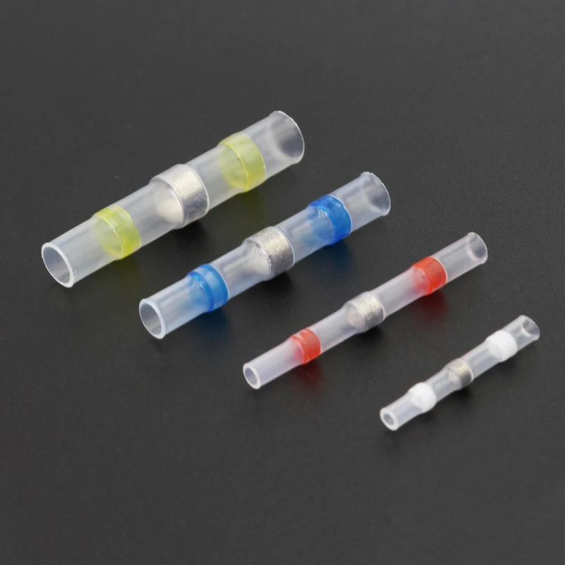 гильза соединительная с припоем. соединители термоусаживаемые. соединители термоусаживаемые. муфта термоусадочная (обжимные соединители) d 3,7 - 6,5 мм (steinel) 018566. термоусадочная трубка для гмл 6.