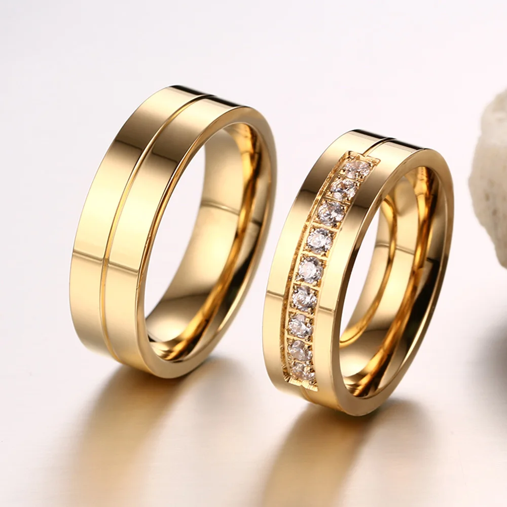 Обручальные кольца из Дубайского золота