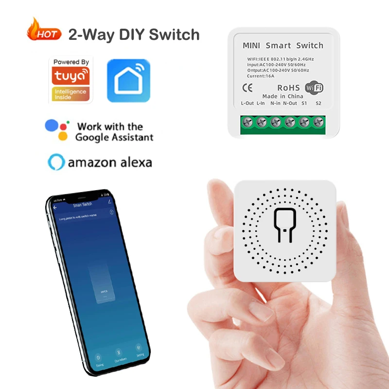 Aubess mini smart switch схема подключения