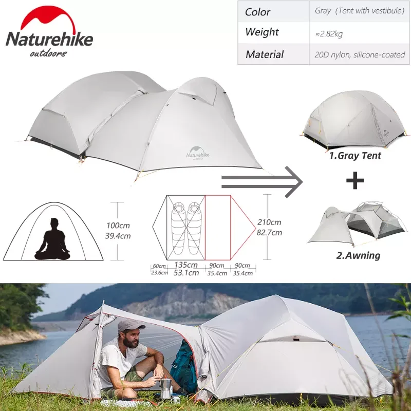 Naturehike mongar 2 pro. Монгар 2 палатка naturehike Mongar. Палатка туристическая / naturehike Mongar 2 20d. Naturehike Mongar Ultralight. Naturehike Mongar 2 серый 20d.