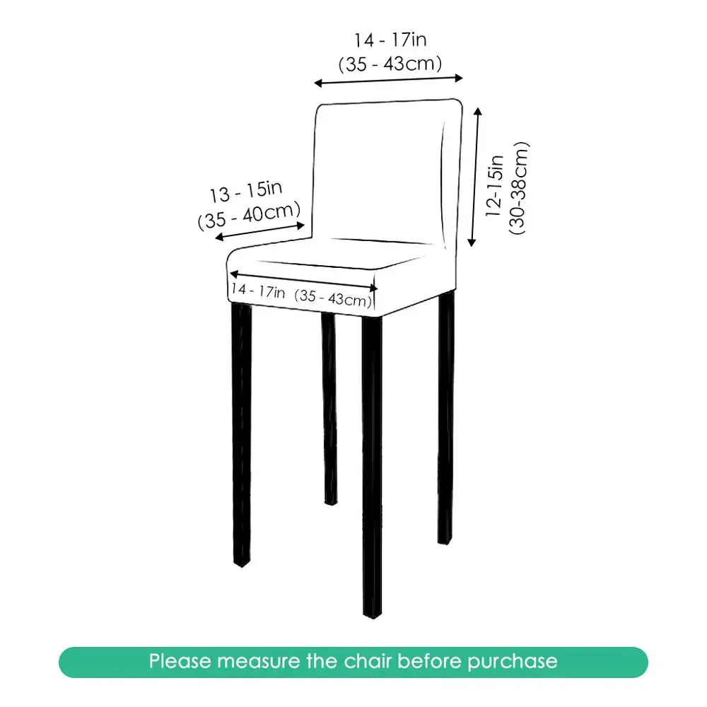 Чехол на барный стул