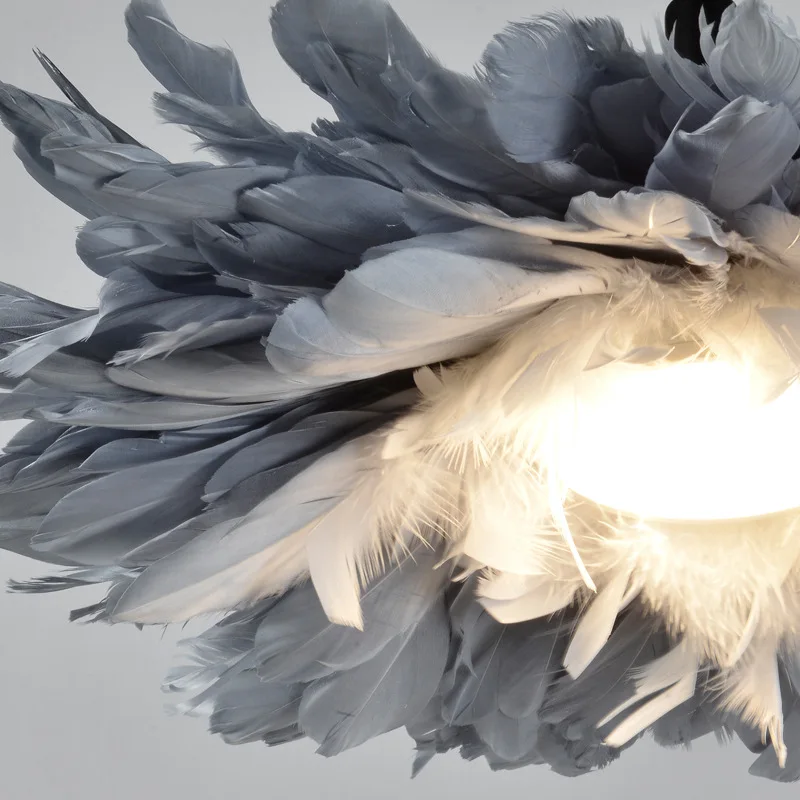 Люстра Из Перьев фото 16