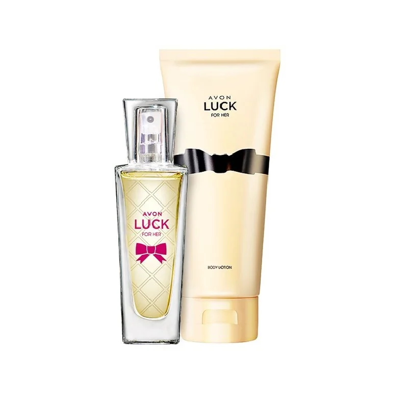 Avon luck for her. Парфюмерный набор Avon luck для нее. Avon luck 30 ml набор. Avon luck 30 мл набор. Браслет Avon luck.